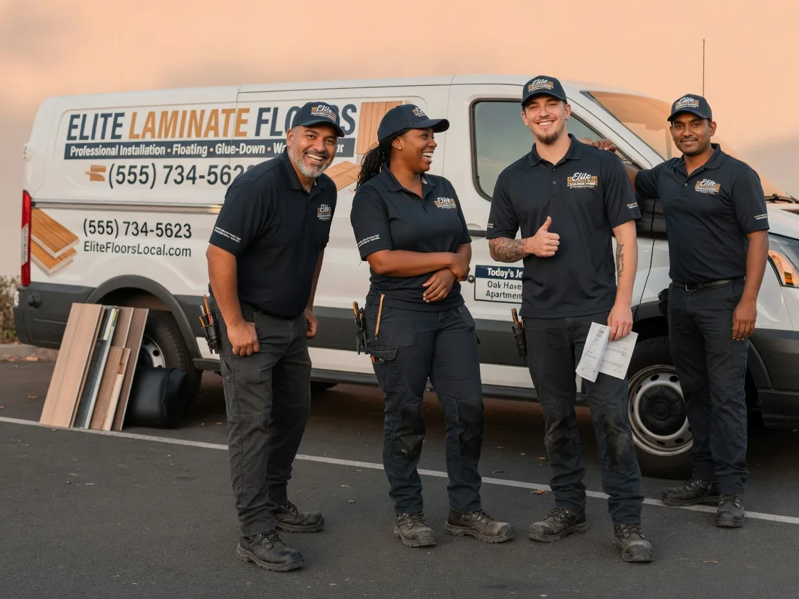 Laminate flooring installation company in Larose, LA